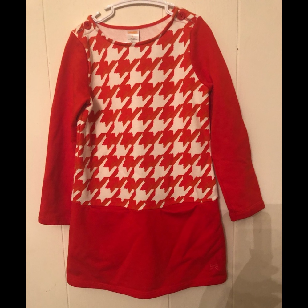 Gymboree Orange Girls Dress Sz 5